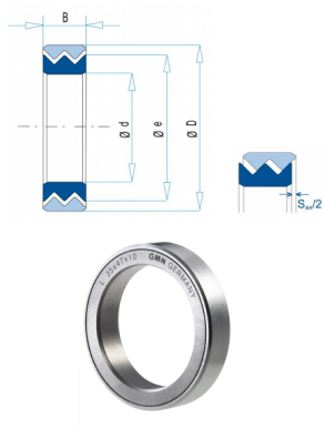 Лабиринтное уплотнение GMN L 110x130x15