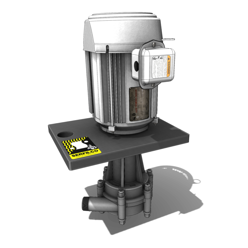 Центробежный насос SERFILCO 45-0922-MB вертикальный