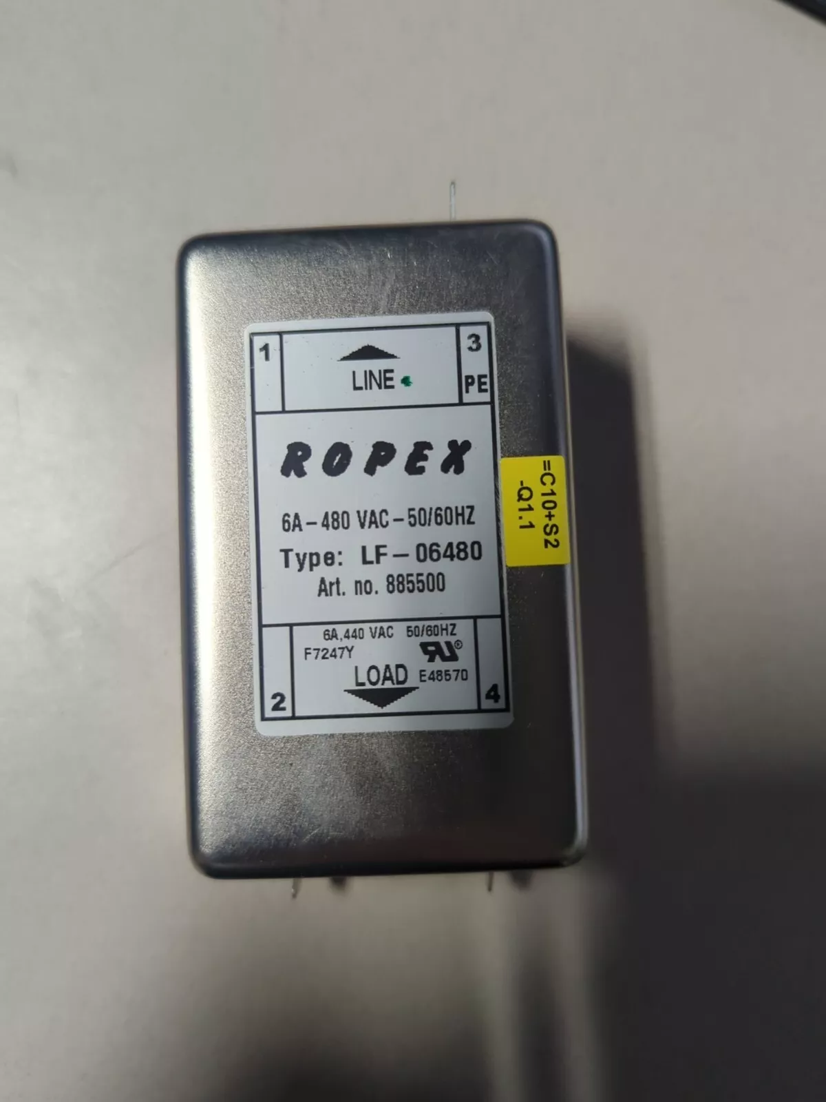 Сетевой фильтр ROPEX LF-06480