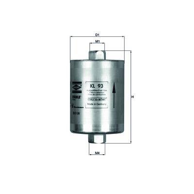 Фильтр топливопровода Mahle KL 93