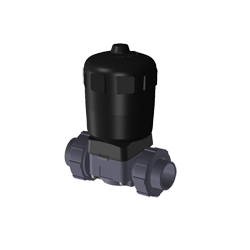 Пневматический пластиковый клапан SED PV25