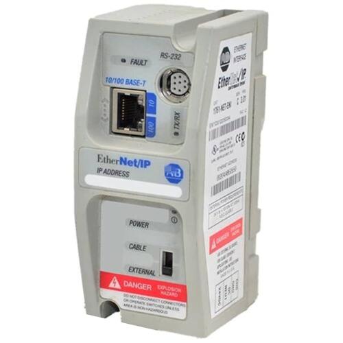 Интерфейсный модуль Rockwell Automation 1761-NET-ENI Интерфейсный модуль Rockwell Automation 1761-NET-ENI