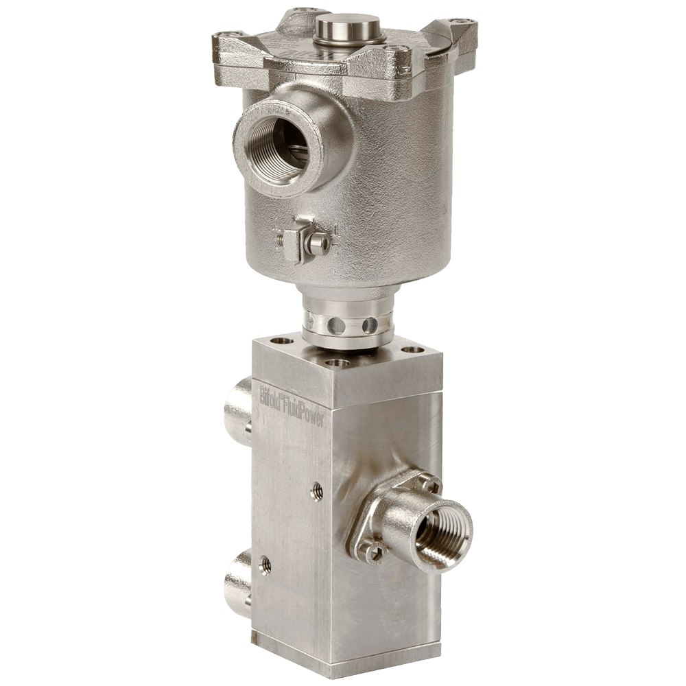 Электромагнитный клапан Bifold Fluidpower SPR-08-08-P5-32-NU-00-AL