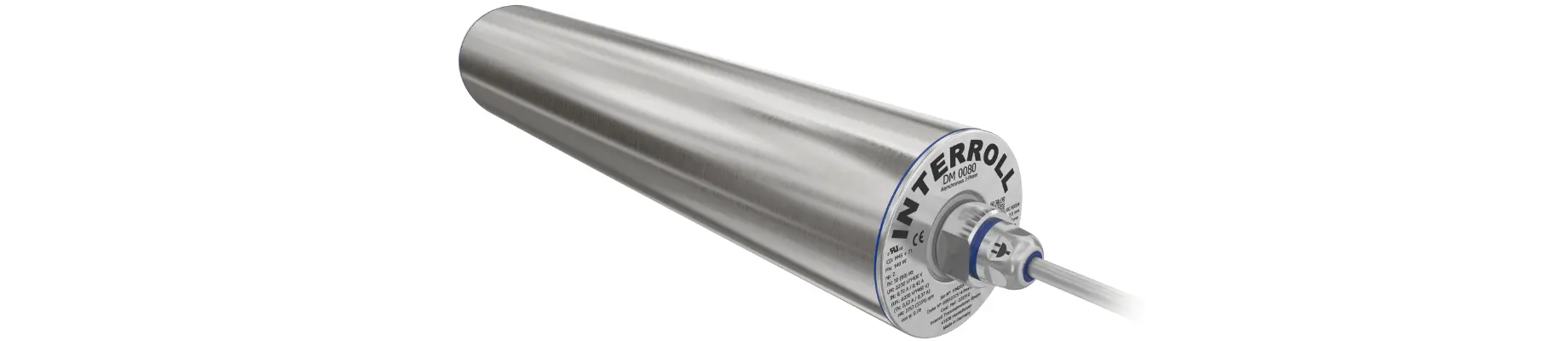 Синхронный мотор-барабан Interroll DM0080 Synchronous 400W для высокодинамичных систем