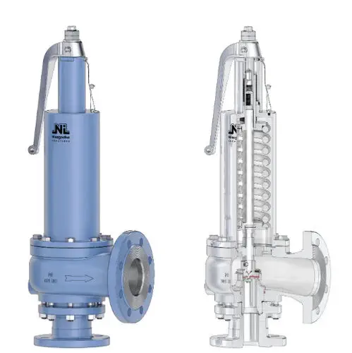 Перепускной клапан Niezgodka Type 3 (фланцевый, угловой)