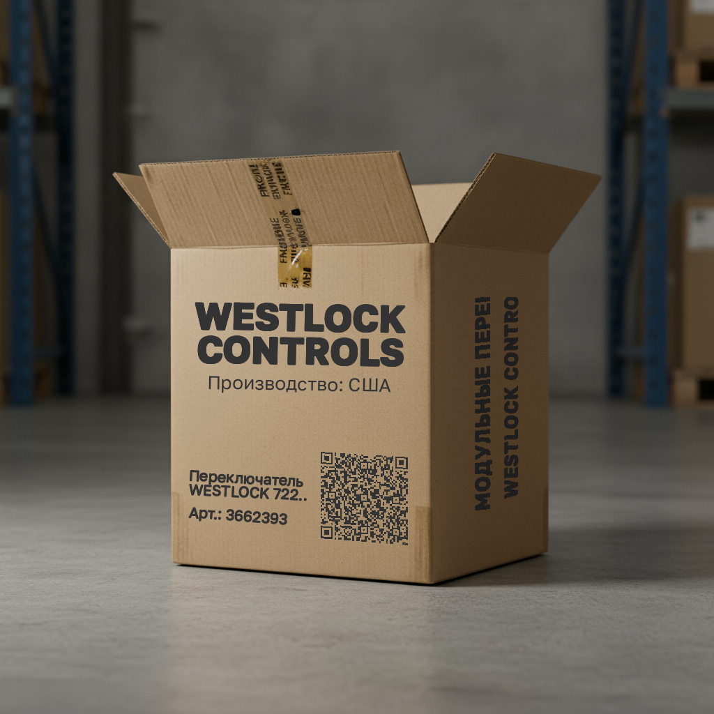 Переключатель WESTLOCK 722-SAB1B2M1200P5V7N