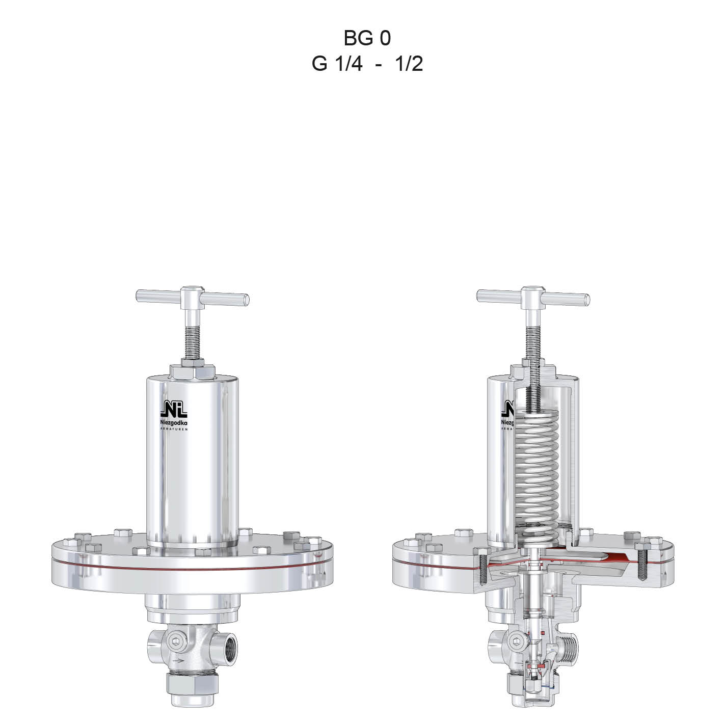 Редукционный клапан NIEZGODKA Type 74