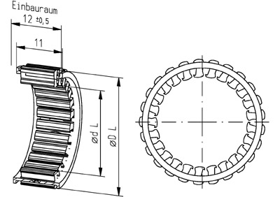 Обгонная муфта GMN FE 428