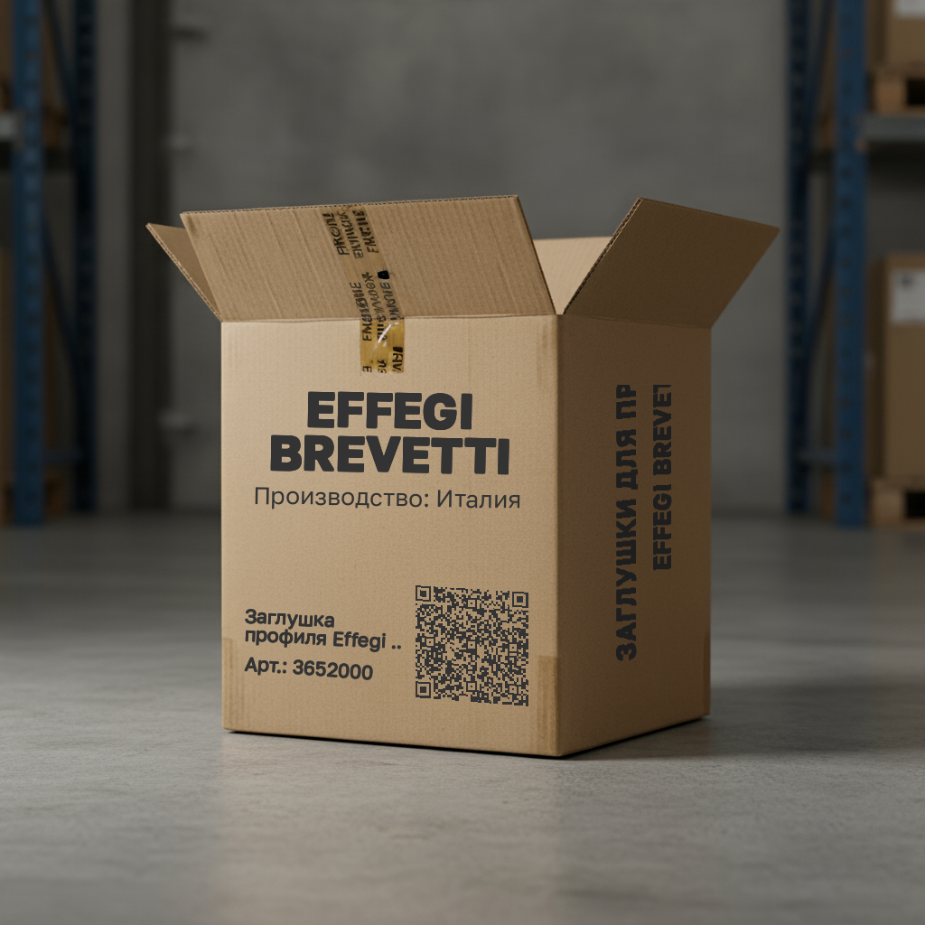 Заглушка профиля Effegi Brevetti PR-CAP20