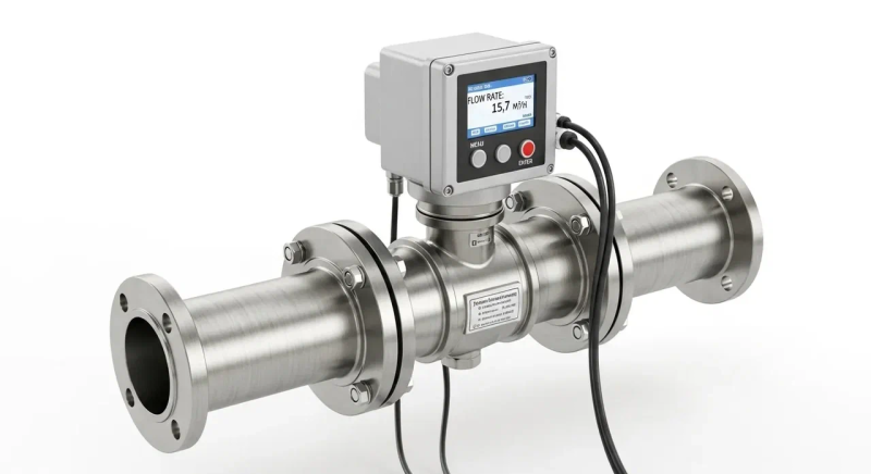 Принцип действия вихревого расходомера