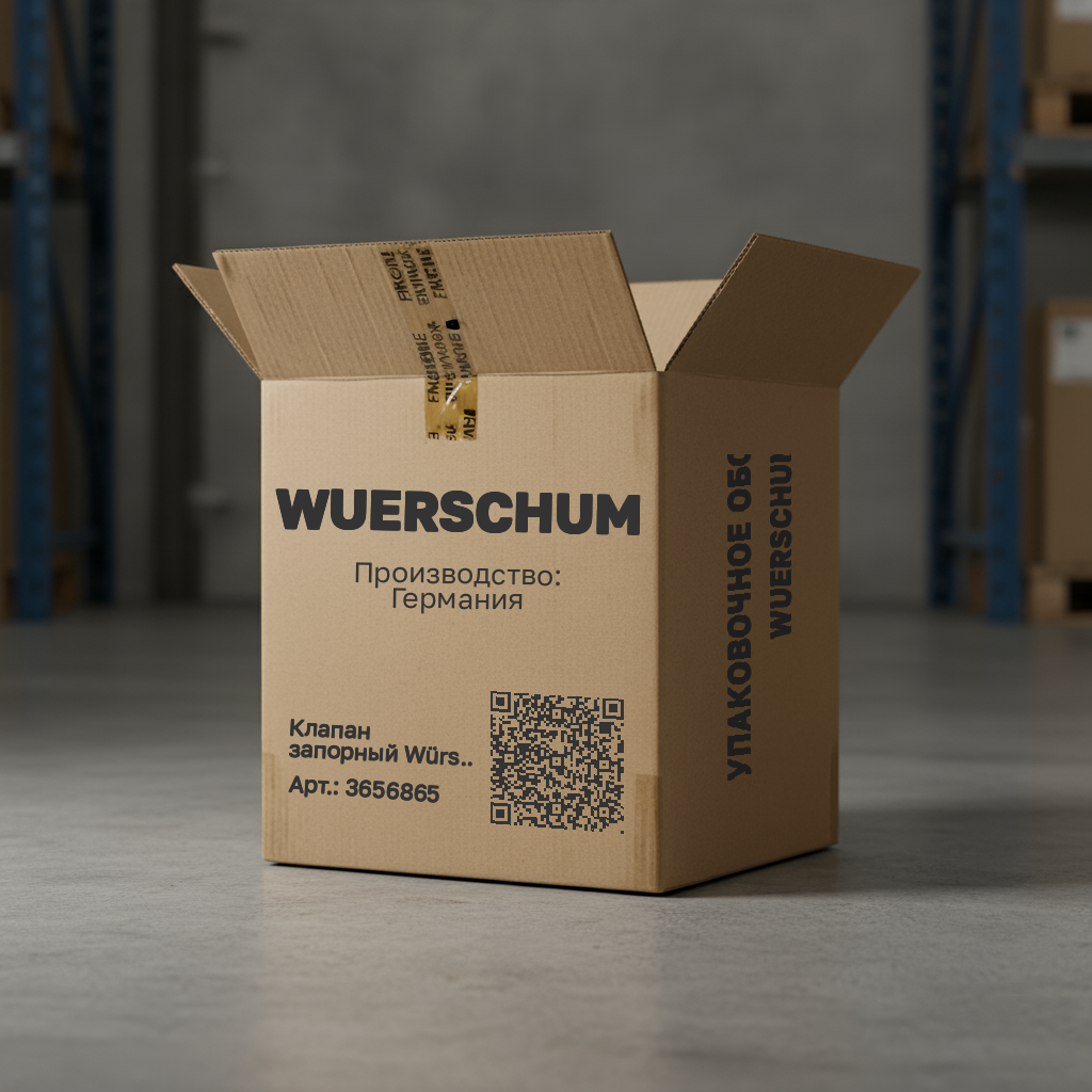 Клапан запорный Würschum 2330-12-0155