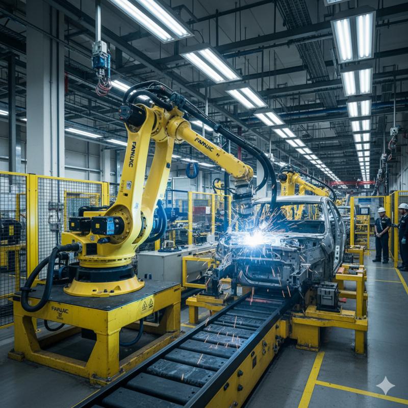 Март 2025: Глобальная роботизация: FANUC и тренды McKinsey 2025