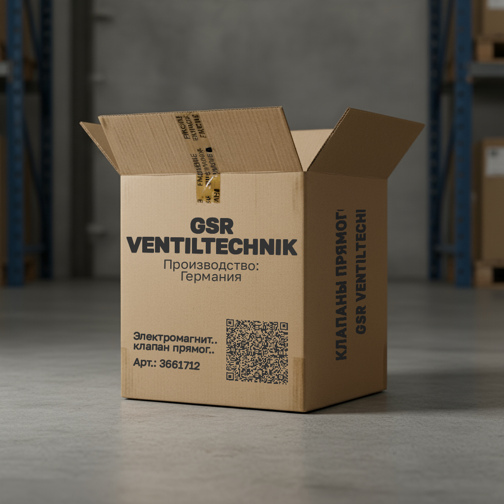 Электромагнитный клапан прямого действия GSR VENTILTECHNIK Type 75 G075.000308.090.002.039