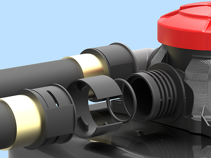 Система гидравлических соединений Pilion