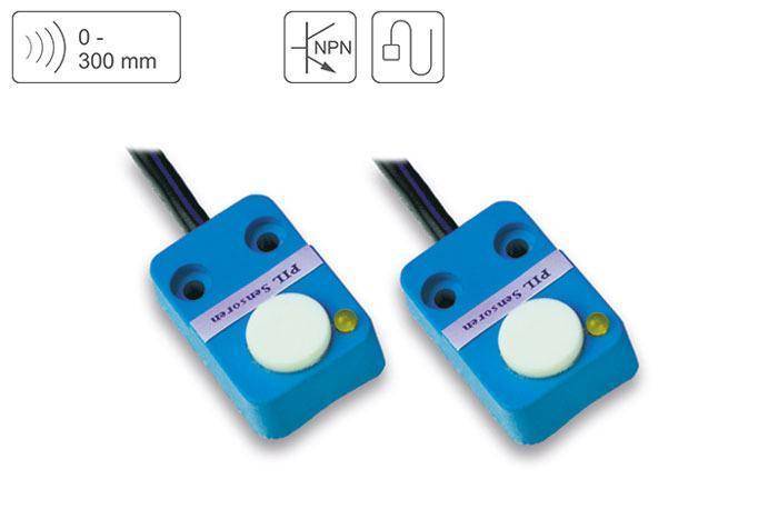 PIL P48-30-R30-NNC-2m-B Ultrasonic Barrier up to 300 mm Расстояние восприятия