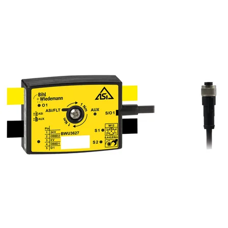 Распределитель активный ASi Safety Distributor Bihl+Wiedemann BWU3627 IP67 с 1x2 каналом