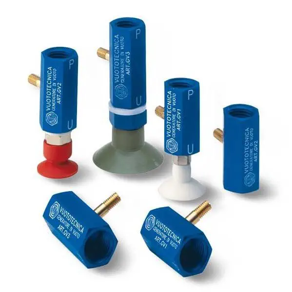 Пневматические вакуумные генераторы серии GV Пневматические вакуумные генераторы серии GV