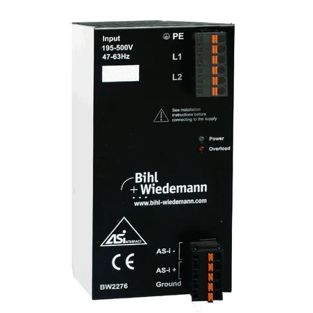 Блок питания ASi Bihl+Wiedemann BW2276 8A IP20 с входом 195-500VAC