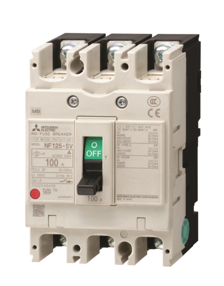 Автоматический выключатель Mitsubishi Electric NF125-SV 3P 100A