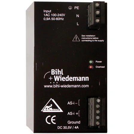 Блок питания ASi Bihl+Wiedemann BW1649 4A IP20 с входом 90-265VAC