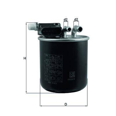 Фильтр топливопровода Mahle KL 948