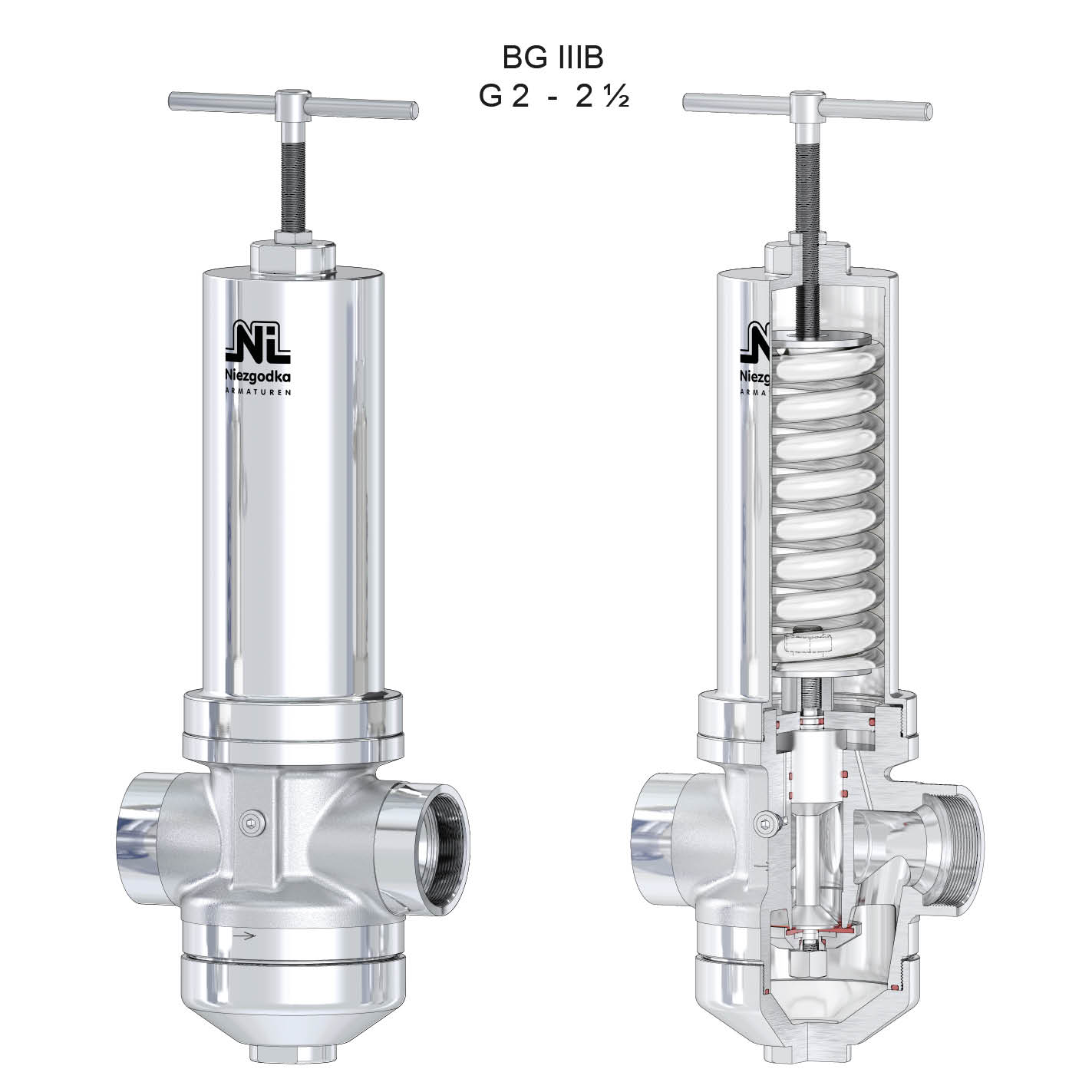 Редукционный клапан NIEZGODKA 70.2 3/8" PN16