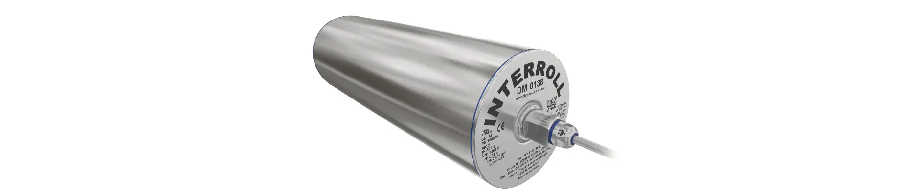 Синхронный мотор-барабан Interroll DM0138 Synchronous 1500W для средних нагрузок