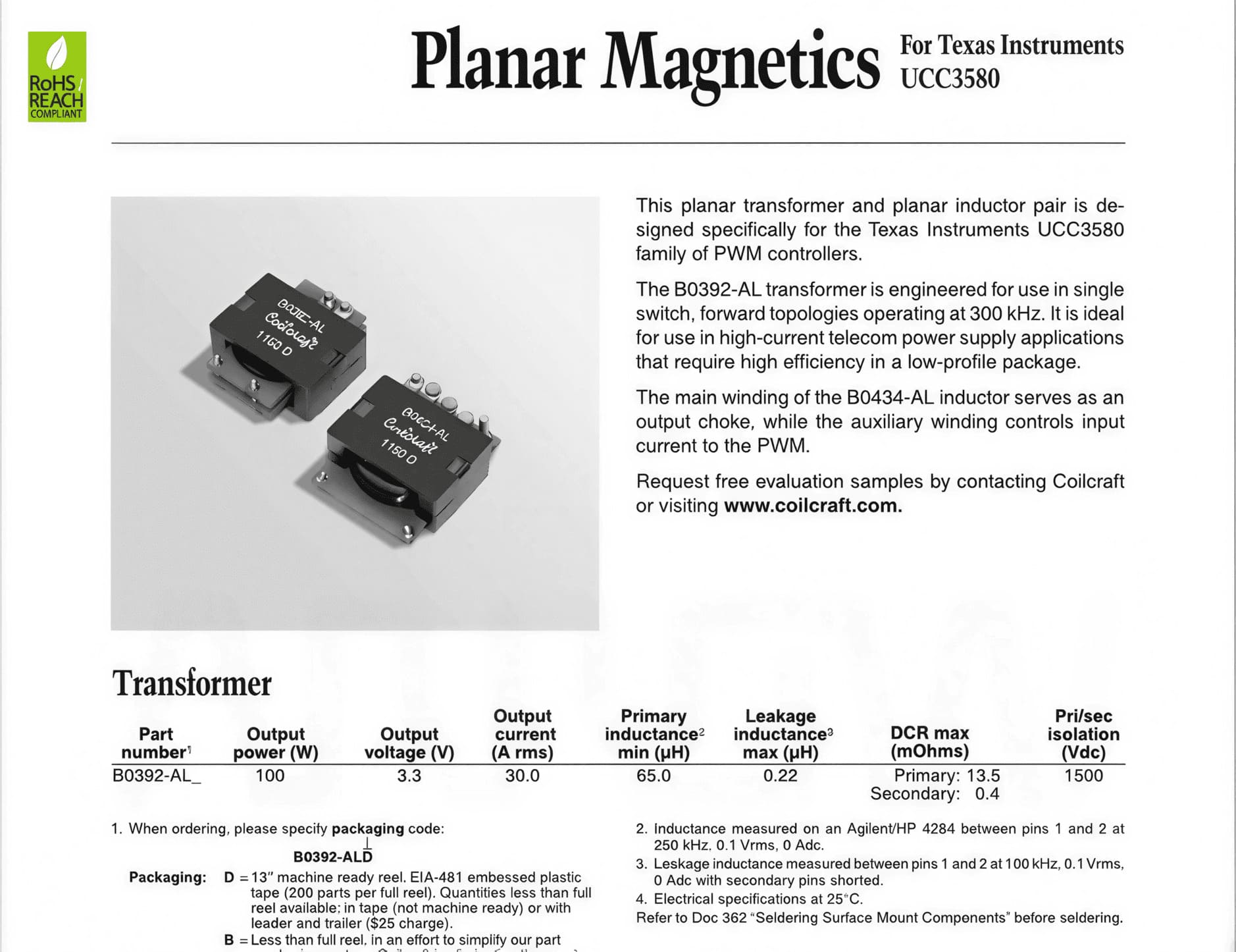 Как выглядит даташит