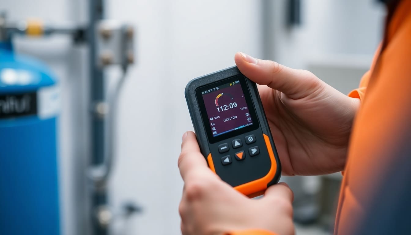 Фото портативного газоанализатора Фото портативного газоанализатора