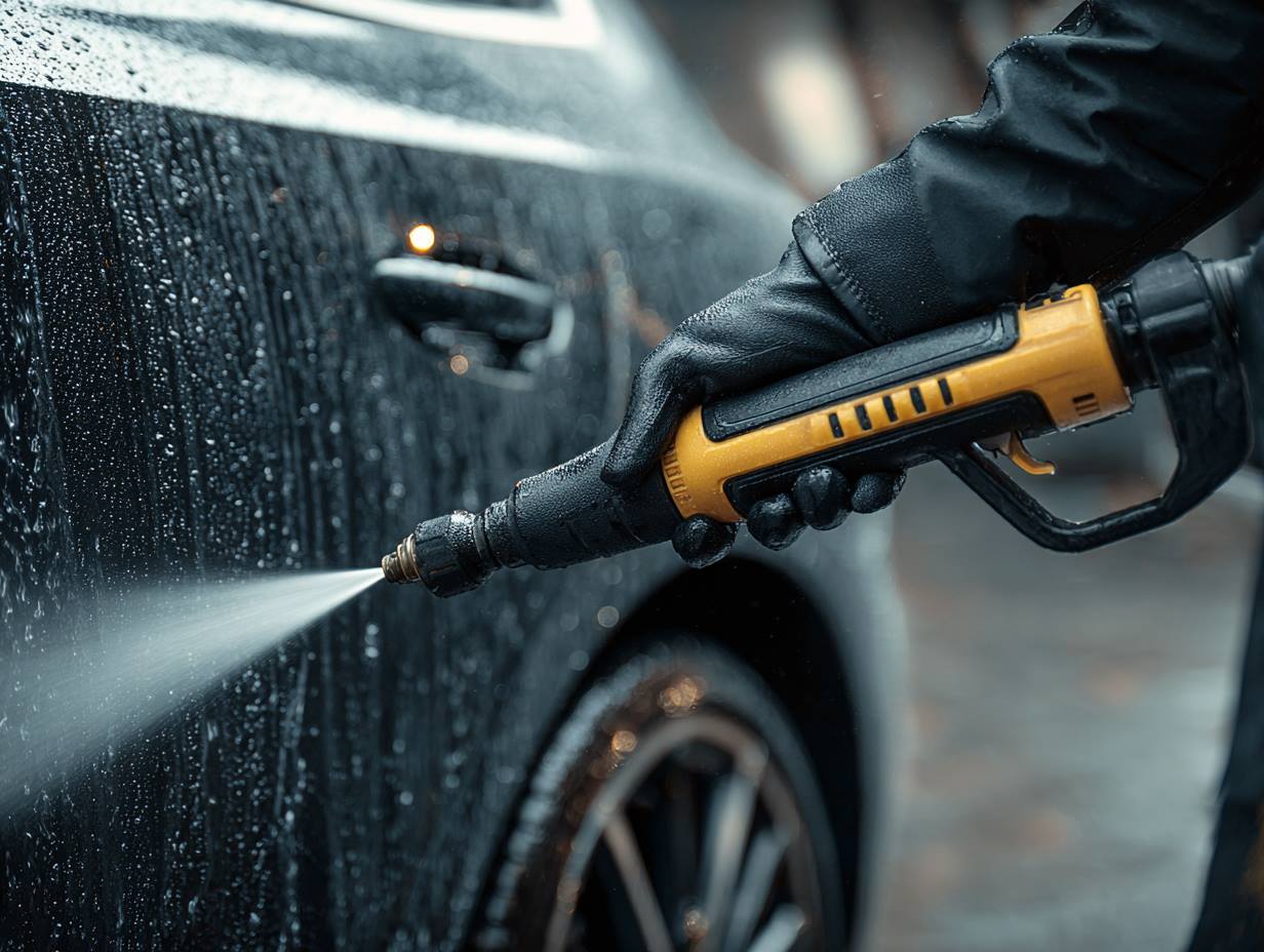 аппарат высокого давления на мойке