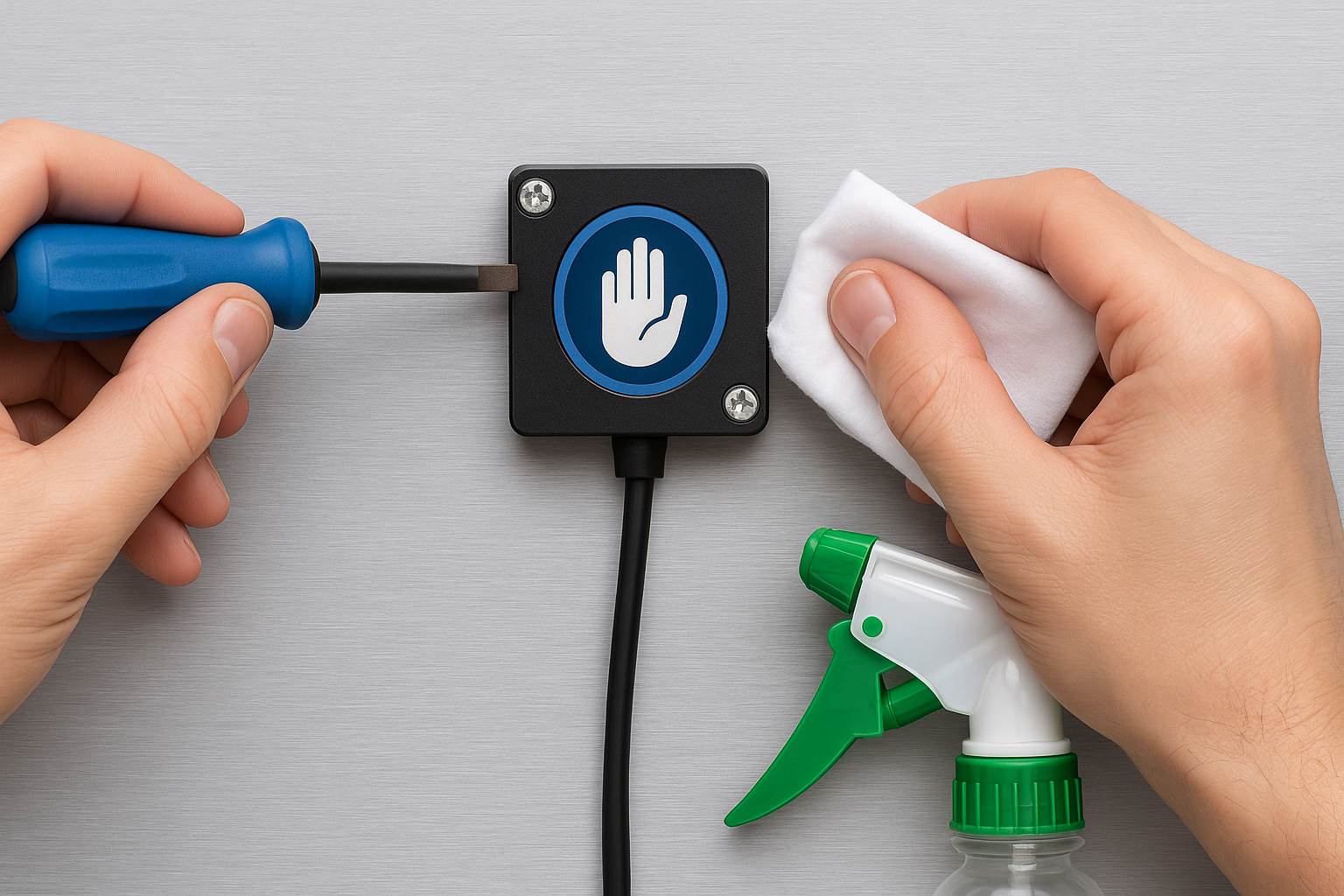 обслуживание бесконтактных выключателей