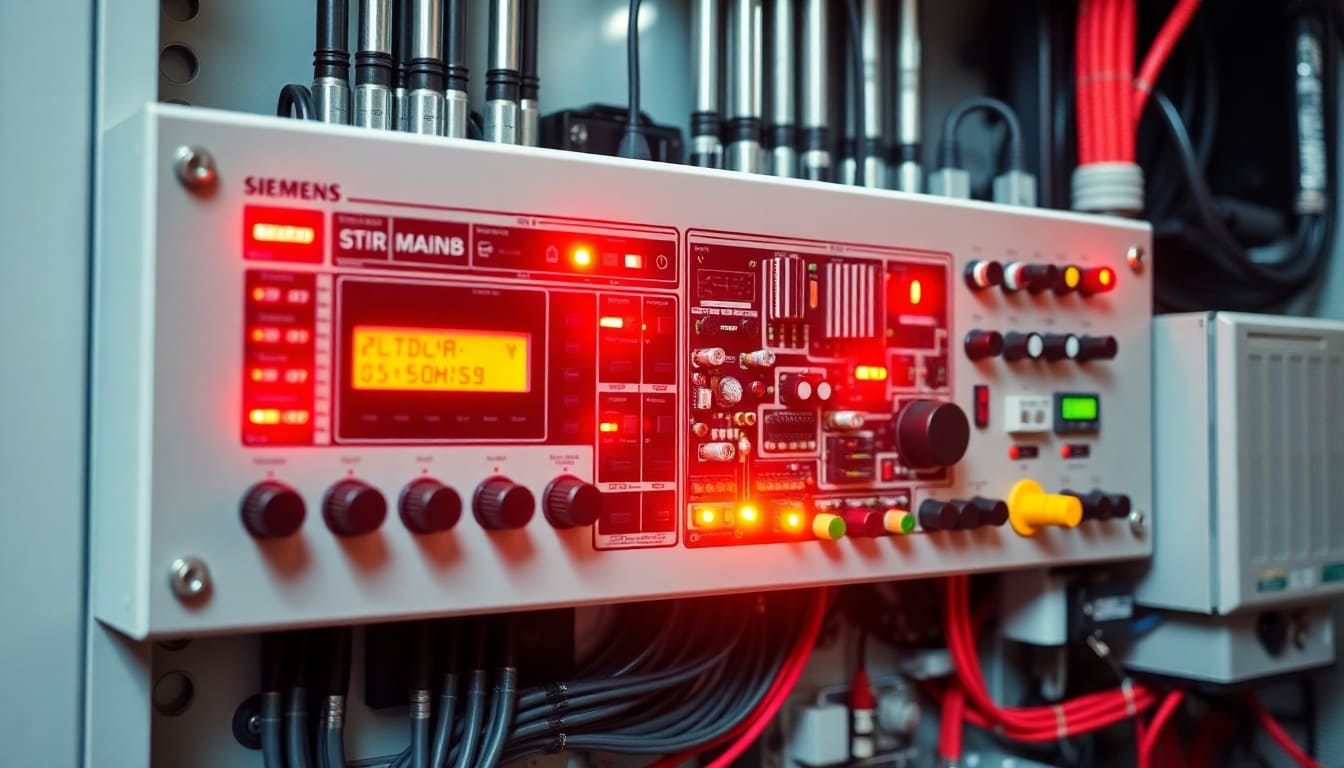 Радиоэлементы в промышленном контроллере Радиоэлементы в промышленном контроллере