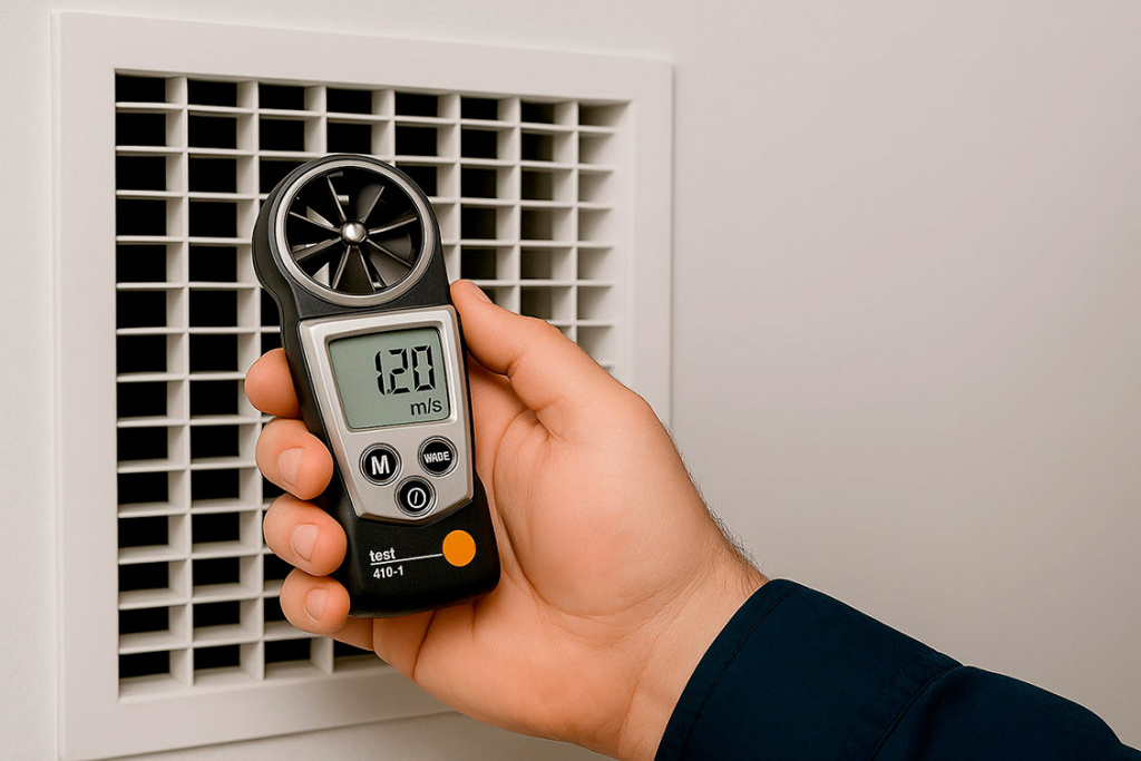 Крыльчатый анемометр