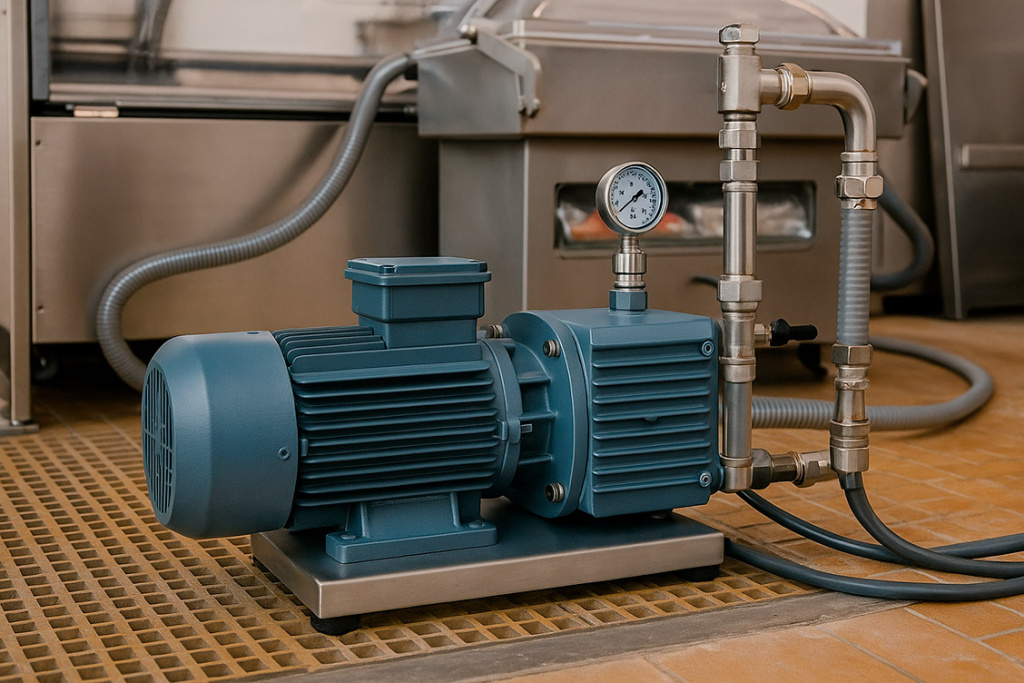 Вакуумная упаковочная линия