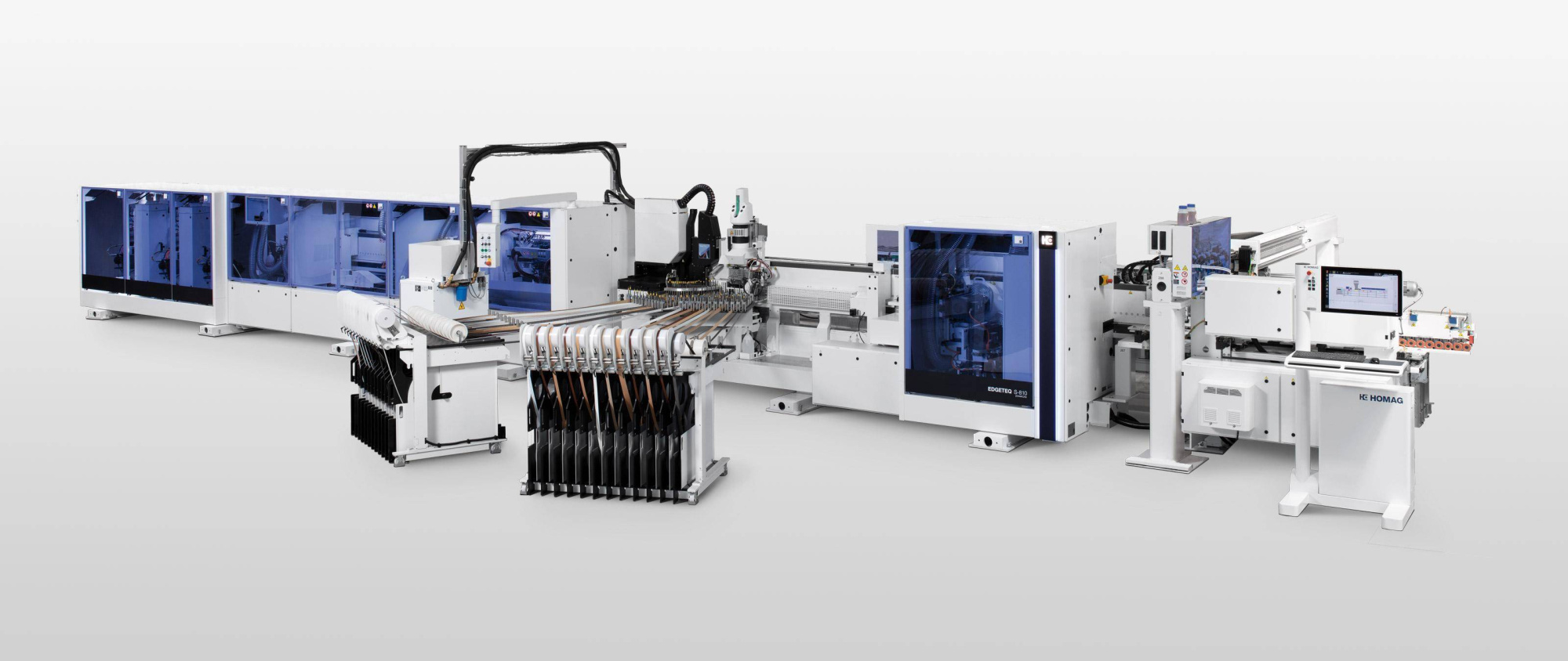 HOMAG Комбинированные станки EDGETEQ S-800 profiLine | S-810 powerLine: индивидуальное оснащение