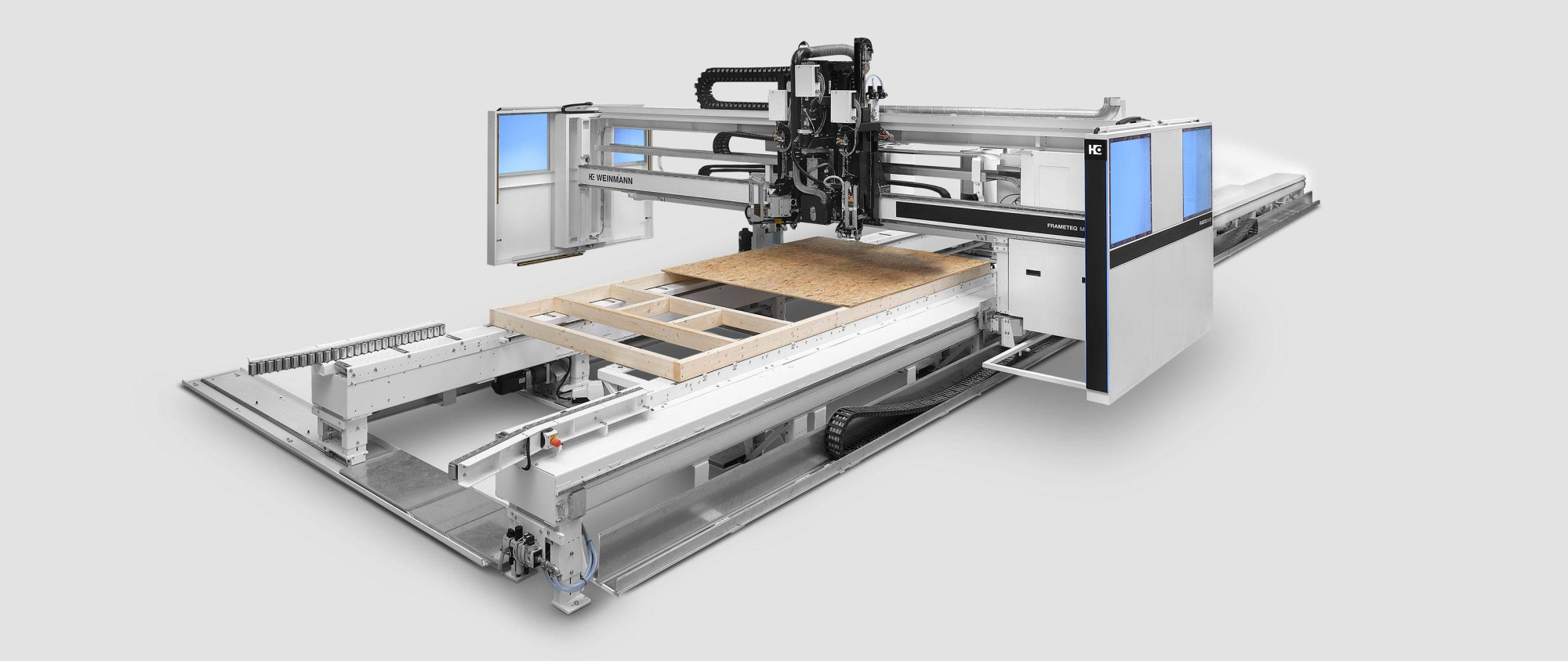 HOMAG Комбинированная система для изготовления стеновых панелей FRAMETEQ M-300