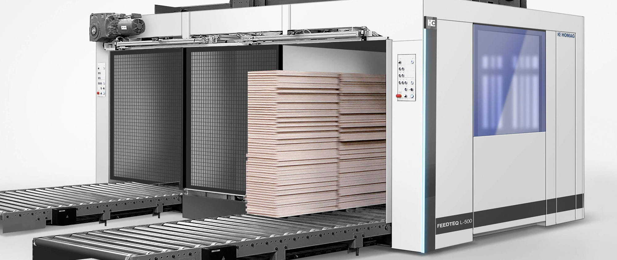 HOMAG Система загрузки и штабелирования FEEDTEQ L-500 | STACKTEQ L-500