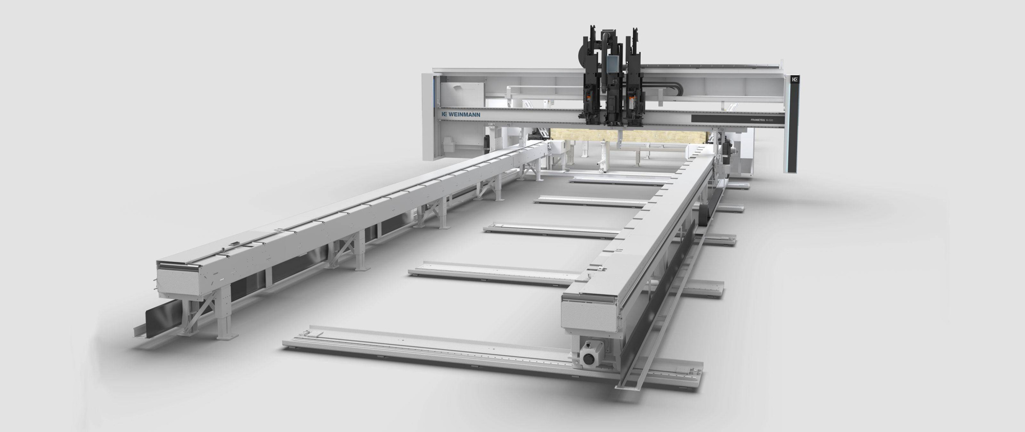 HOMAG Комбинированная система для изготовления стеновых панелей FRAMETEQ M-500