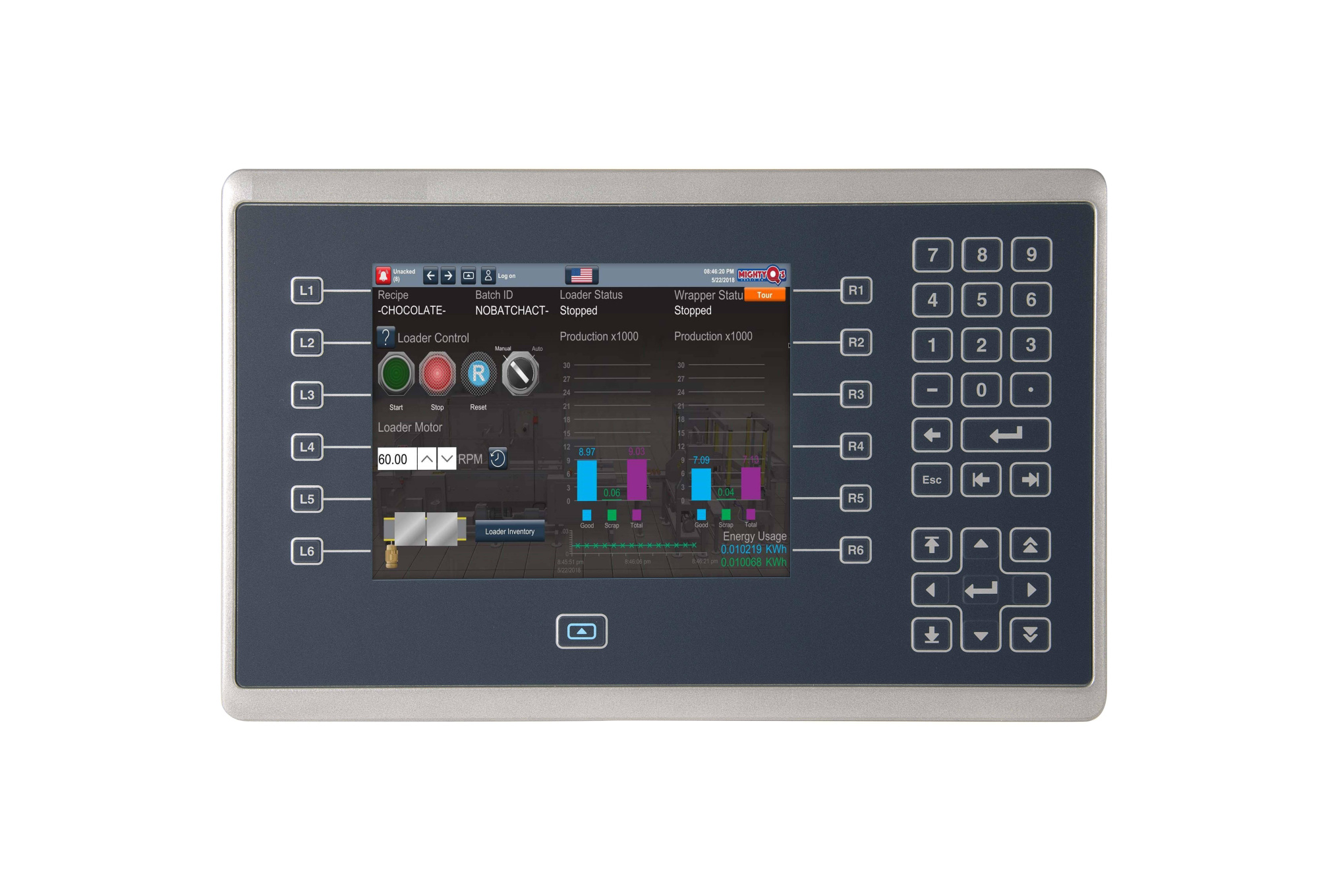 Allen-Bradley 2715P-T12WD-B 2715P PanelView 5510 Графические терминалы