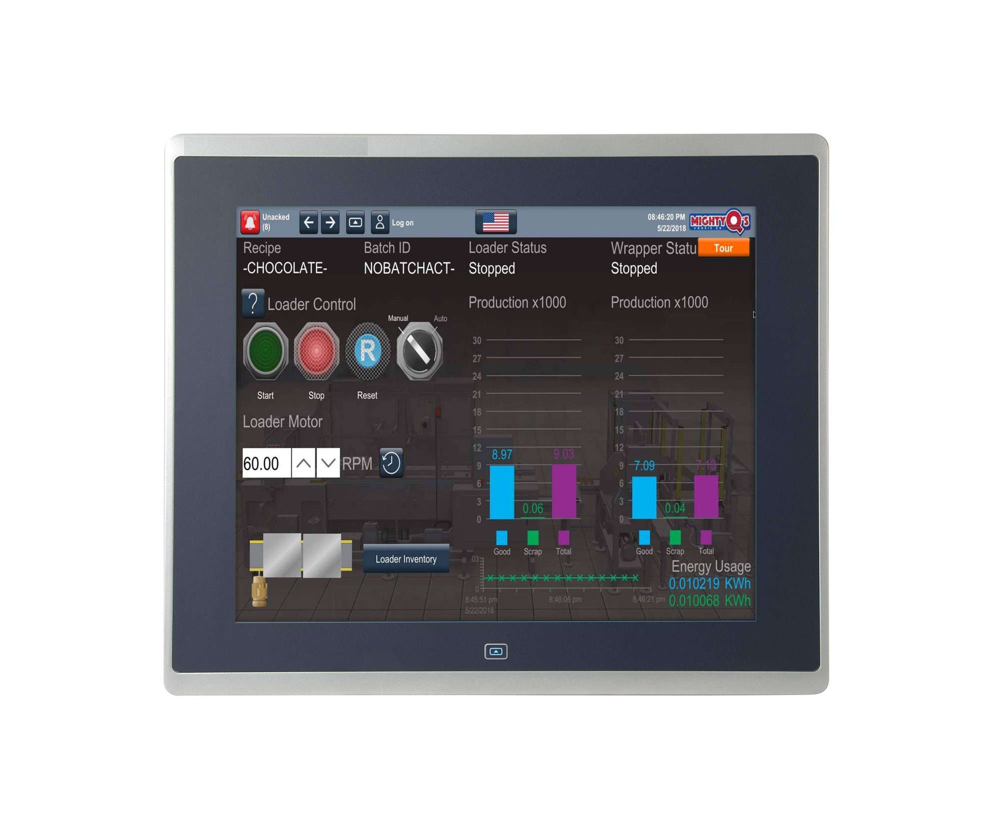 Allen-Bradley 2715P-T19CD-B 2715P PanelView 5510 Графические терминалы