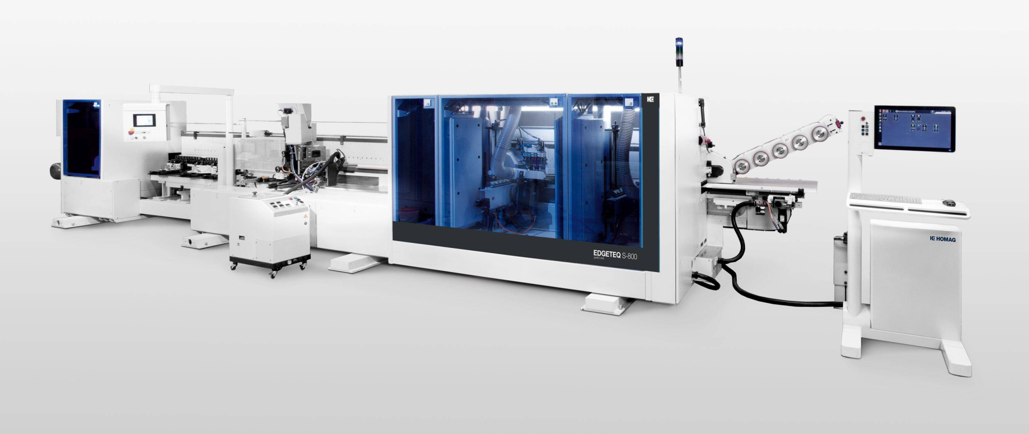 HOMAG Станки для постформинга EDGETEQ S-810: один станок – пять обрабатывающих станций